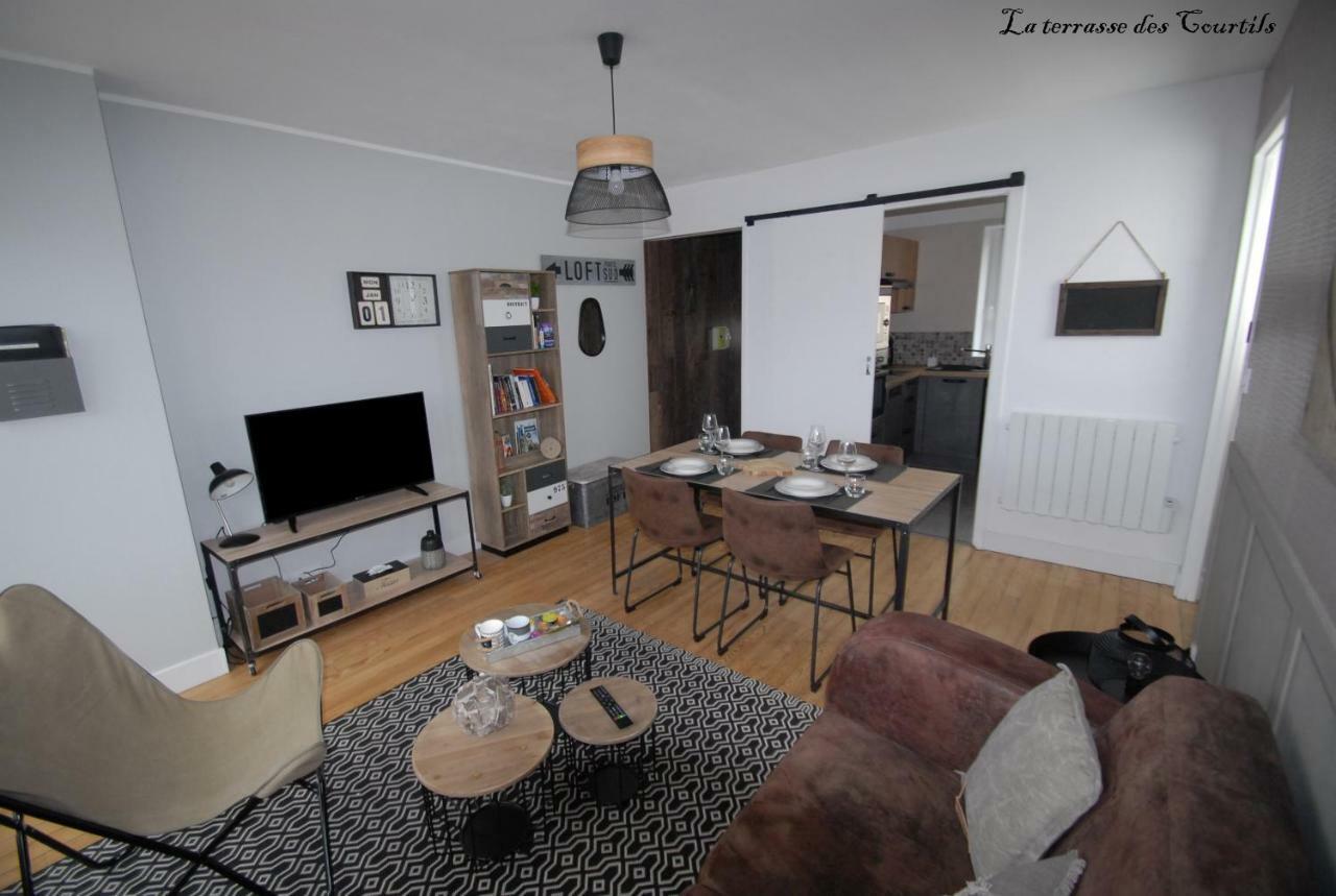 La Terrasse Des Courtils Apartment Сен Ло Екстериор снимка